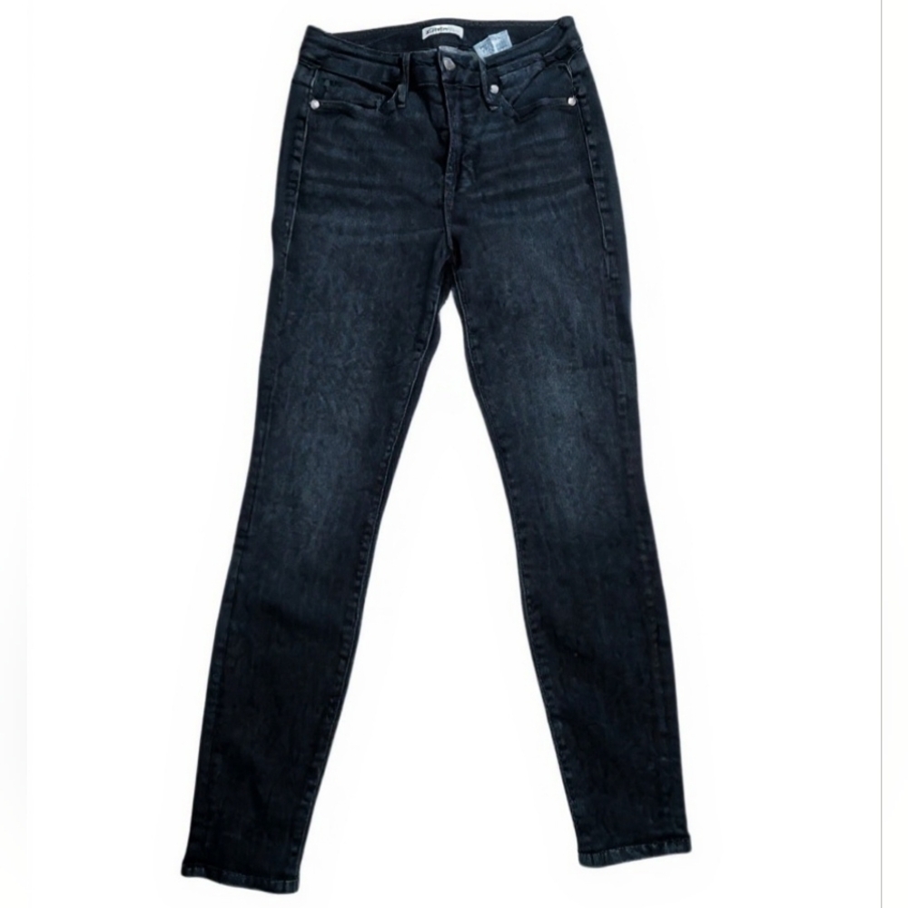 Good American Good Legs Skinny Jeans Blue224 Size 28 EUC